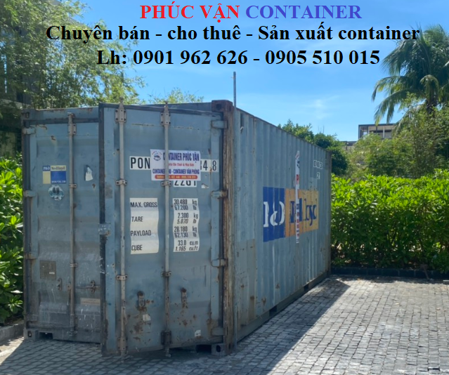 Bán và cho thuê container tại Hà Tĩnh giá rẻ 